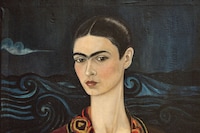 Frida Kahlo - Self-Portrait With Velvet Dress