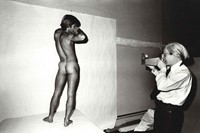 Andy Photographing Bobby Hunter 2, 1978_&#169; Christop