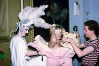 Neo Naturists, Paper Dress at the Embassy Club wit