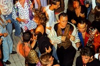 Ibiza 89 Amnesia Boy George on Dancefloor
