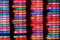 One Hundred Live and Die, by Bruce Nauman, 1984