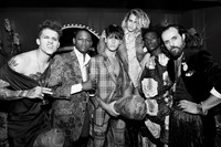 Alice Dellal and the Vivienne Westwood UNISEX gang 