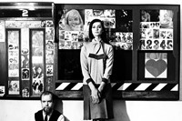 Peter-Blake-with-model-Marie-Lise-Gres-at-the-‘Lov