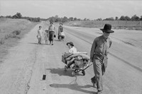 13. Dorothea Lange Cars on the Road, August 1936. 