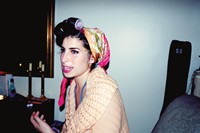 Charles Moriarty, “Amy in curlers no.4, Dan’s apt,
