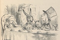 Alice at the Mad Hatter&#39;s Tea Party, Illustration 
