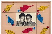 Painted Frames by Malick Sidib&#233;