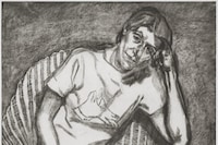 Lucian Freud: Drawing into Painting, NPG Exhibition, London