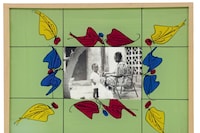 Painted Frames by Malick Sidib&#233;