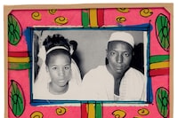 Painted Frames by Malick Sidib&#233;