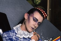 Stephen Linard at the Blitz, about 1980