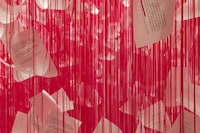 Chiharu Shiota, Threads of Life, Hayward Gallery, Southbank