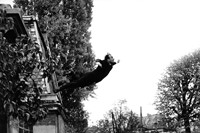Yves Klein’s “Leap Into the Void,” Fontenay-aux Ro