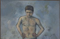 Paul Cezanne - The Bather c.1885