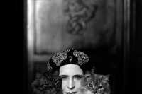 Elinor Glyn with her two cats Candide and Zadig, p