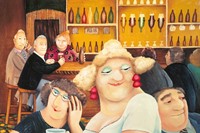 Beryl Cook, The Lockyer Tavern, c1974