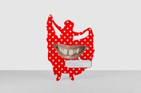Yay, to have a mouth! by Rose Easton and Ginny on Frederick