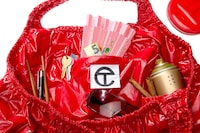 TELFAR-MEDIUM-FLOWER-PLASTIC-BAG-RED-INTERIOR