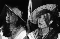 Marilyn at Club for Heroes, 1982. Photo Robert Ros