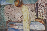 Gr&#229;tende kvinne [Weeping Woman], 1907
