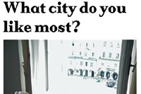 What city do you like most?