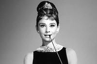Audrey Hepburn in Breakfast at Tiffany&#39;s, 1961