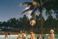 Nudist Colony, Homestead, Florida, 1963