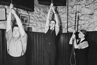 Bell ringers at St Olave&#39;s Church, 1935