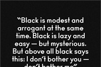 Yohji Yamamoto on black