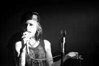 Kreayshawn performing at the Dazed TV party