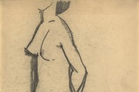 Modigliani, Standing Nude, 1908