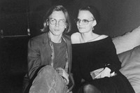 River Phoenix with his girlfriend Martha Plimpton, 1989