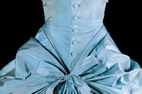 Crist&#243;bal Balenciaga dress detail, 1953