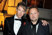 Jefferson Hack and Juergen Teller at the Dazed 20th Annivers