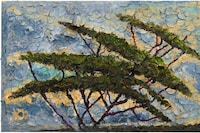 Julian Schnabel at Chateau La Coste