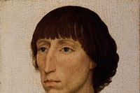 Portrait of Francesco d&#39;Este, c. 1460, by Rogier van der Wey