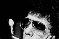 Lou Reed smokes a cigarette in Amsterdam, 1976