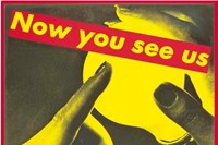 Barbara Kruger - Untitled (Now You See Us Now You 