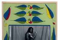 Painted Frames by Malick Sidib&#233;