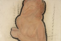 Modigliani, Nude with Cup, c.1916