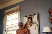 Ernest Hemingway at his villa Finca Vig&#237;a, Cuba, in 1953