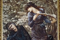 The Beguiling of Merlin, Edward Burne-Jones, 1874, Lady Leve