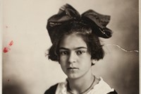 A young Frida Kahlo