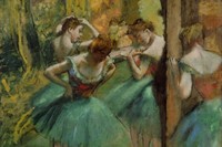 Edgar Degas, Dancers, Pink and Green, c. 1890