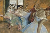 Edgar Degas, Ballet class, 1880–1900