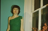 Vivienne in the green dress, New York City 1980
