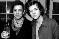 Jamie Hince and Harry Styles