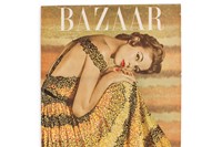 Harper’s Bazaar January 1953 Cover, Louise Dahl Wolfe