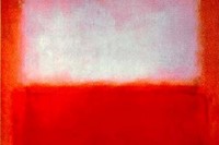 Mark Rothko, White Over Red, 1957