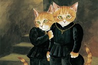 The Cats in the Tower (after Millais), from Pre-Raphaelite C